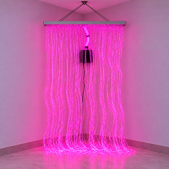 Cortina de luz de fibra óptica 100 cm