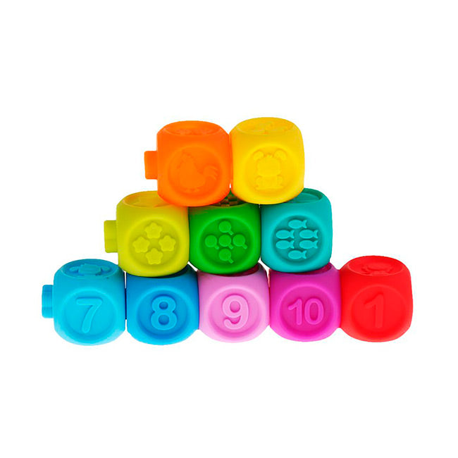 Cubos Apilables Goma Soft