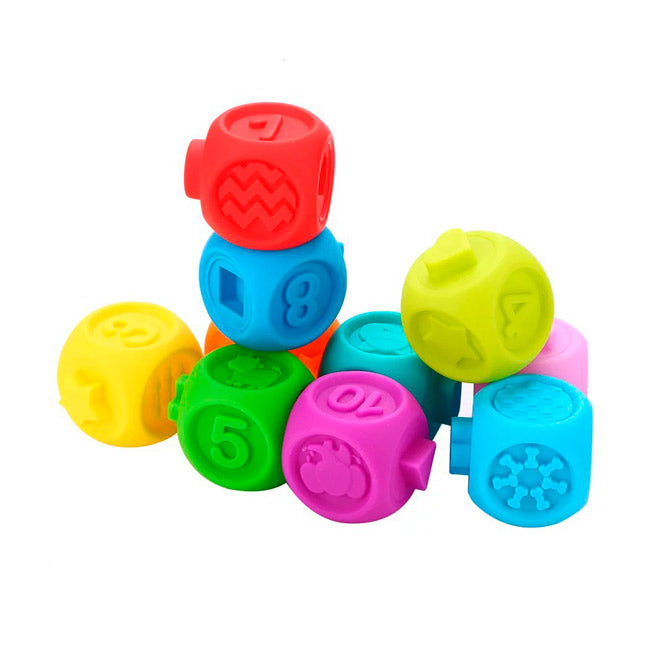 Cubos Apilables Goma Soft