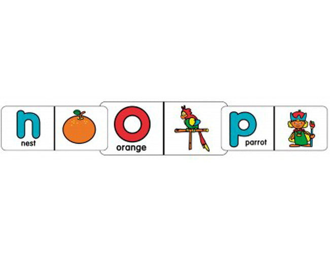 Domino del Alfabeto en Inglés