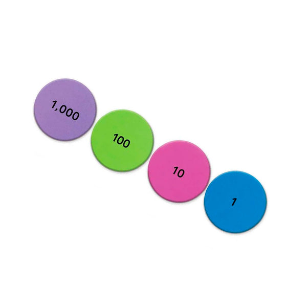 Set de 200 Fichas Magnéticas Valor Posicional