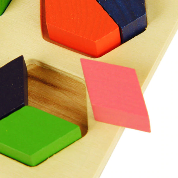 Encaje de Figuras Geometricas Fracciones