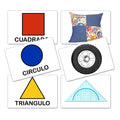Flash Card Asociación Imagen Figura