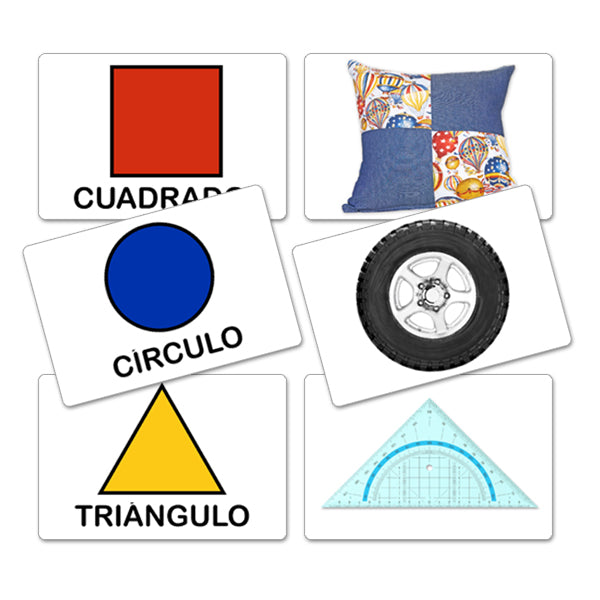 Flash Card Asociación Imagen Figura