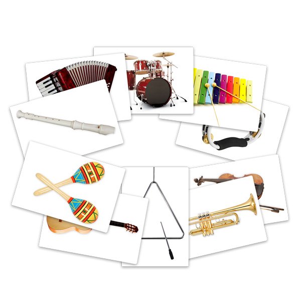 Flash Card Instrumentos Musicales