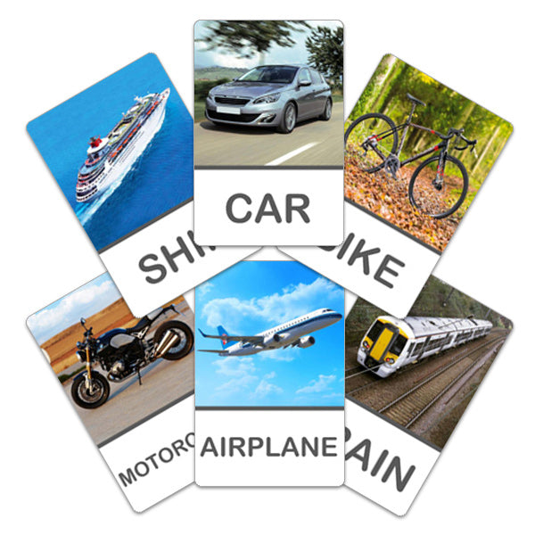 Flash Card Means Of Transport