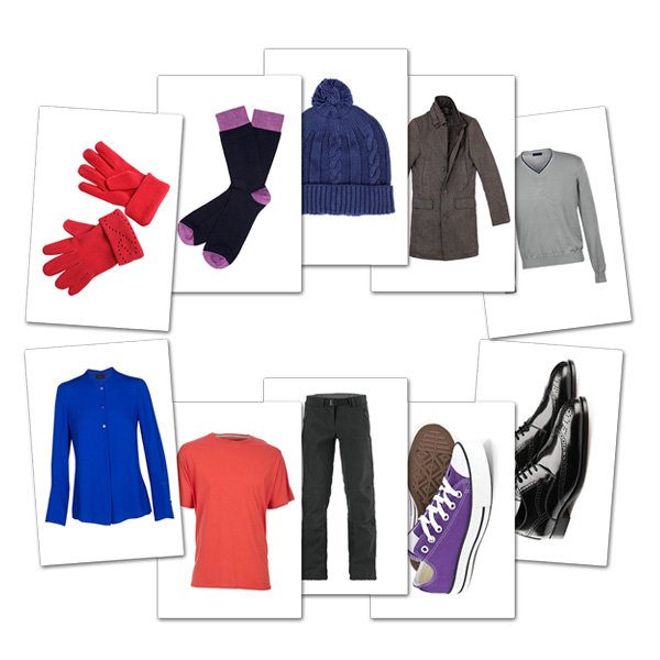 Flash Card Ropa