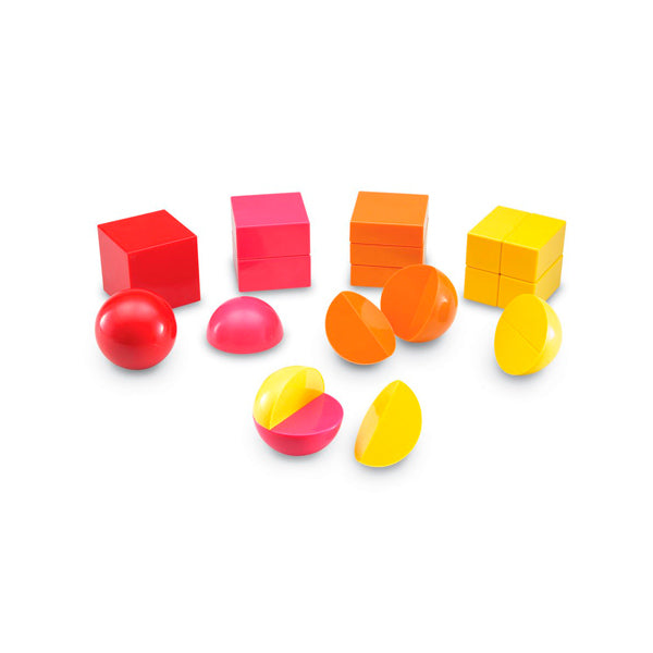 Set de Fracciones 3D Magnéticas