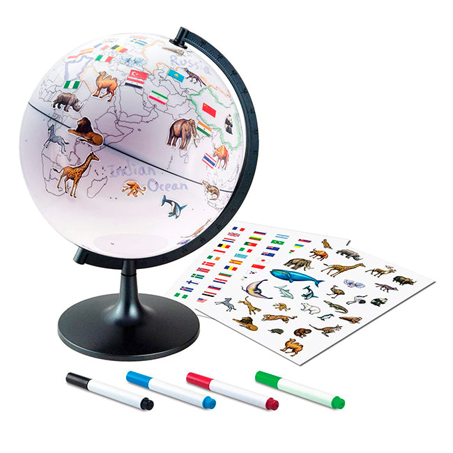 Globo Terráqueo Mundo para Pintar