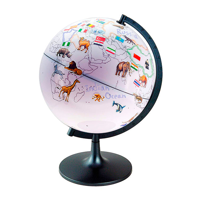 Globo Terráqueo Mundo para Pintar
