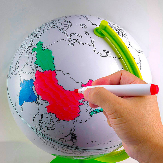 Globo Terráqueo Mundo para Pintar