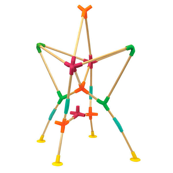 Juego de Construcción con Vértices 76 Piezas