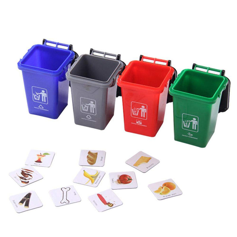Juego de Reciclaje y Clasificación en Inglés