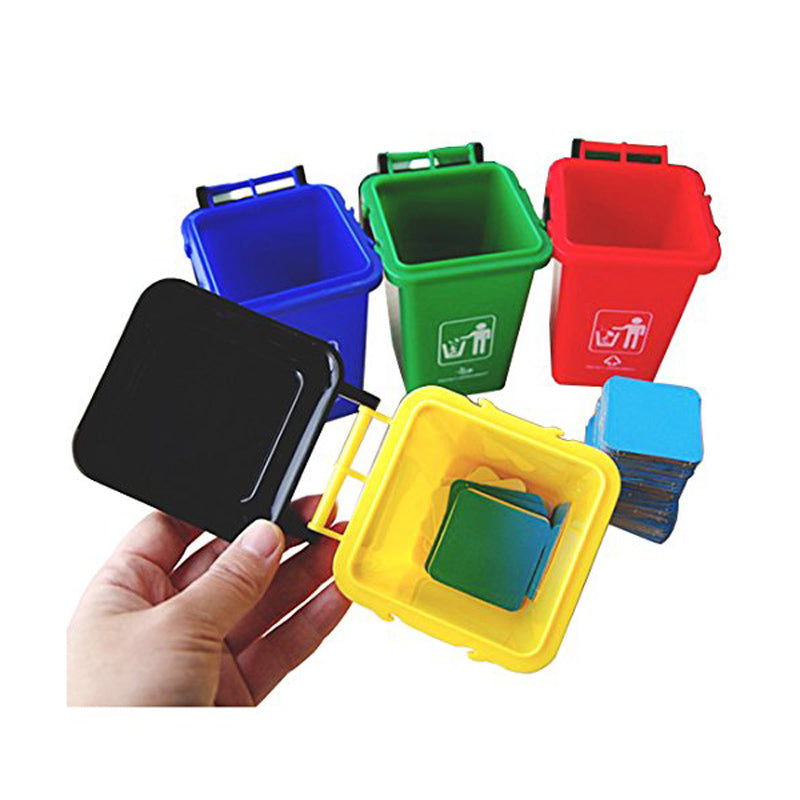 Juego de Reciclaje y Clasificación en Inglés
