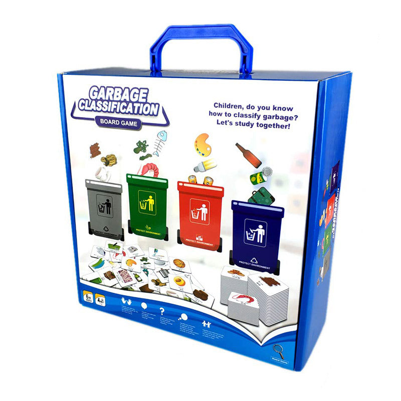 Juego de Reciclaje y Clasificación en Inglés