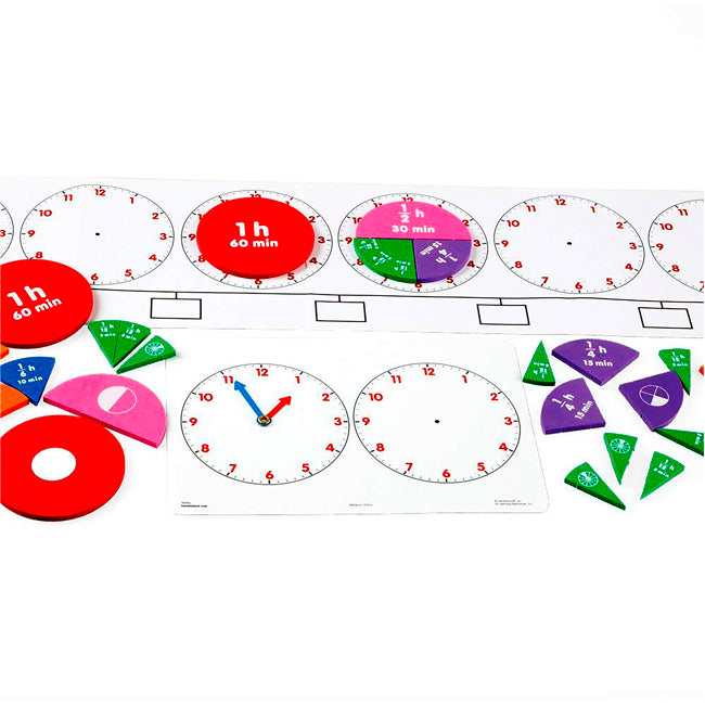 Kit de Actividades la Hora y Fracciones