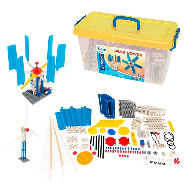 Kit Generador Eólico - 144 Piezas