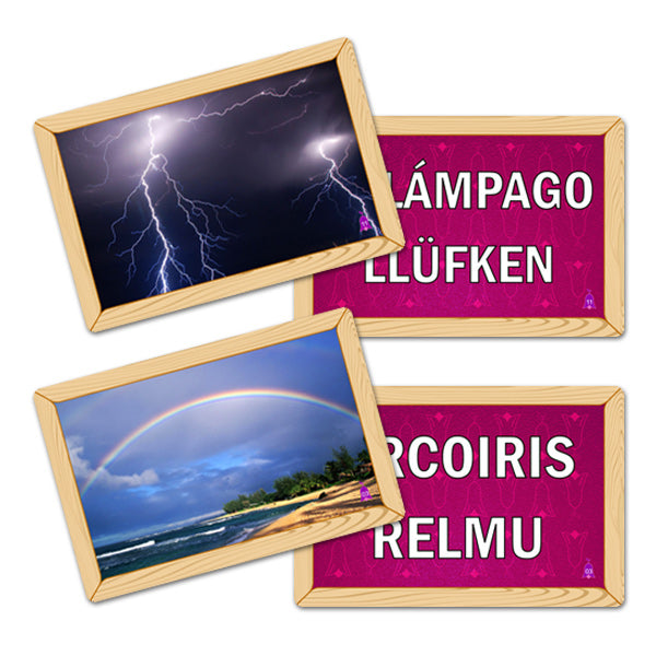Láminas Fenómenos Climáticos (Letrado Mapudungun)