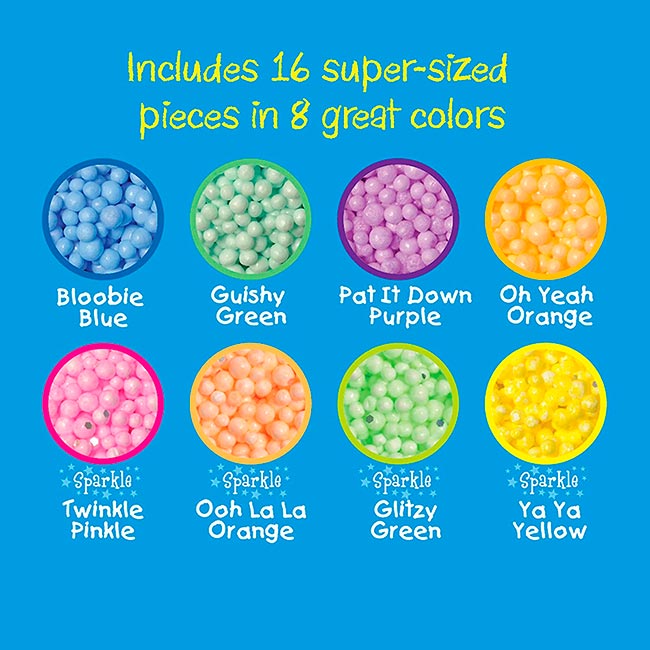 Masa Playfoam Jumbo 8 Colores