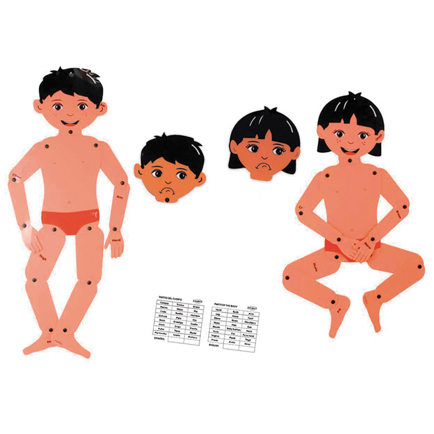 Muñecos Articulados Niño - Niña