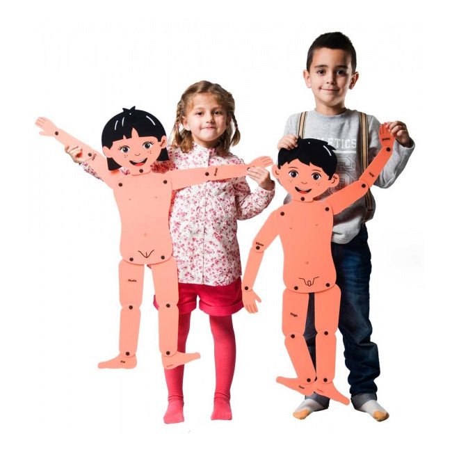 Muñecos Articulados Niño - Niña