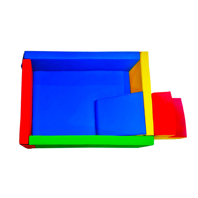 Piscina Rectangular con Escalera y Rampa
