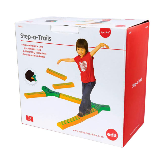 Pista de Equilibrio Diseño Troncos