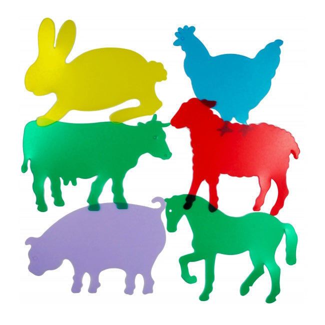 Plantillas Animales de Granja – Traslúcido