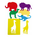 Plantillas animales del zoo - Traslúcidas