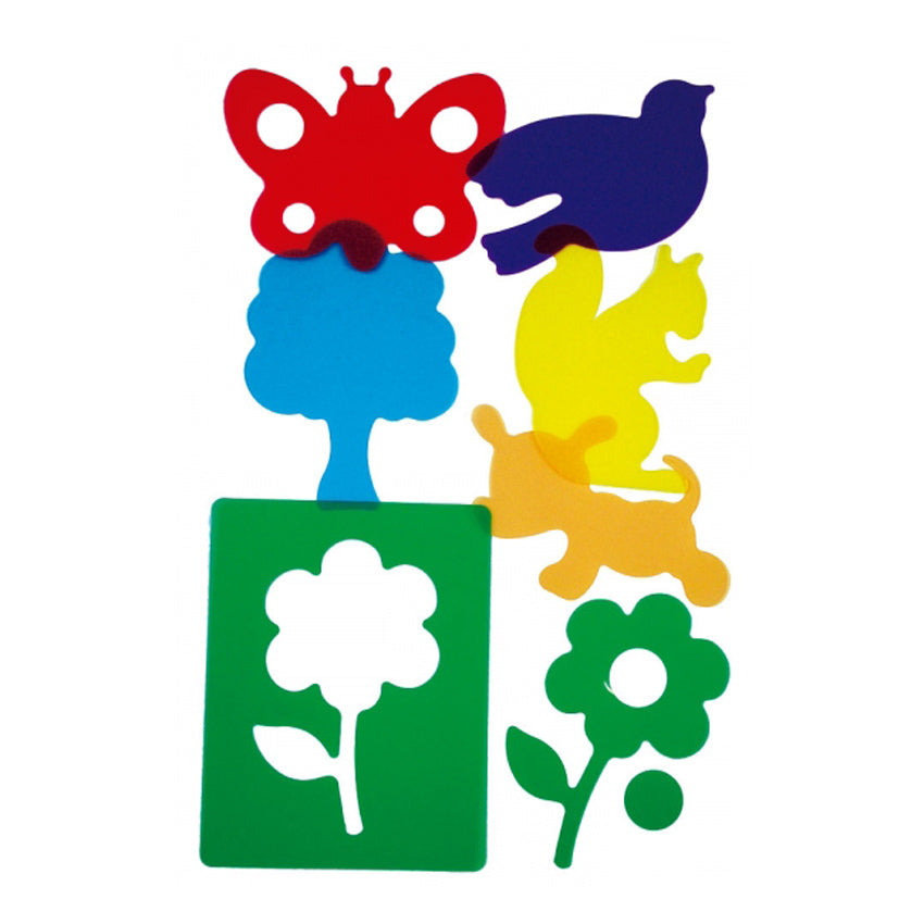 Plantillas en el parque – Traslucidas