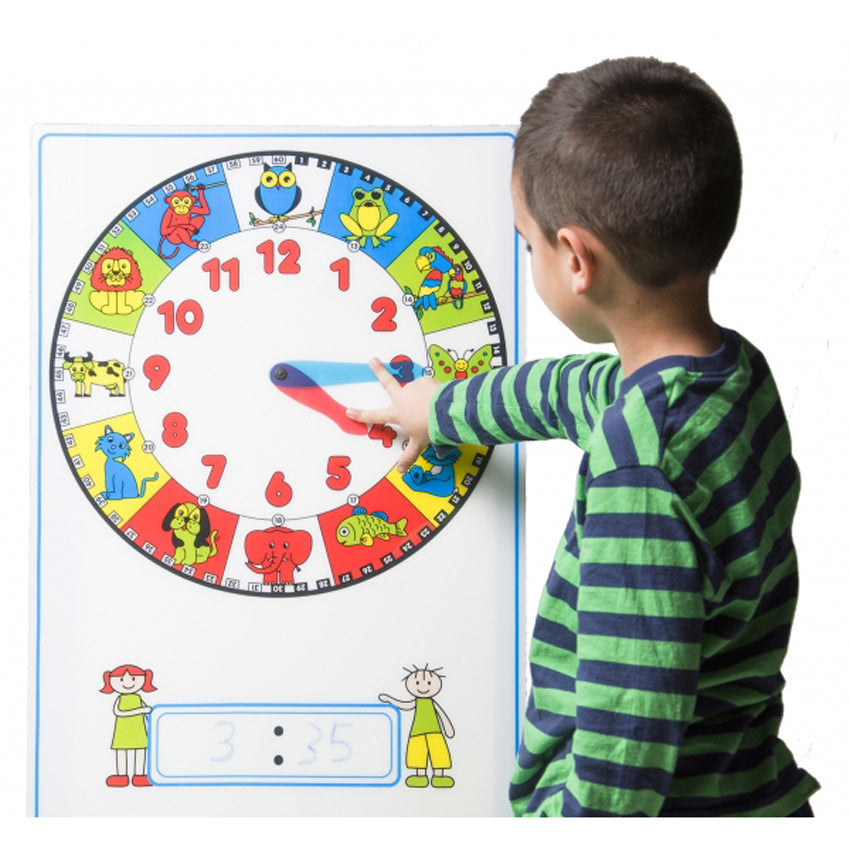 Reloj Manual Gigante Animales