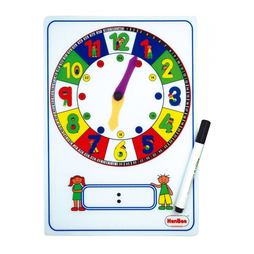 Reloj Manual Números con Niños