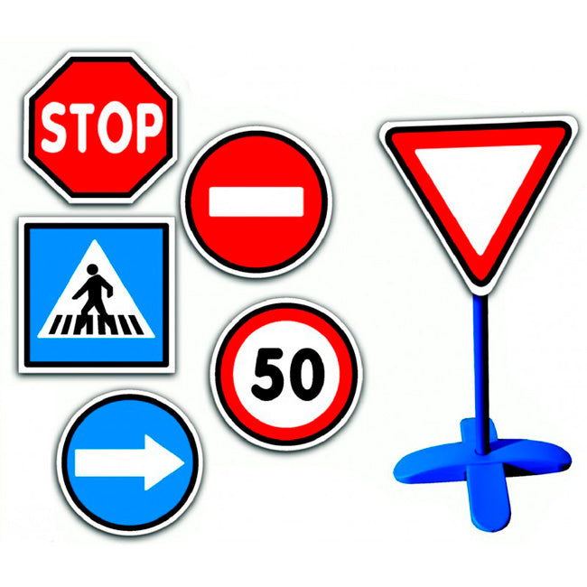 Seis Señales de Trafico