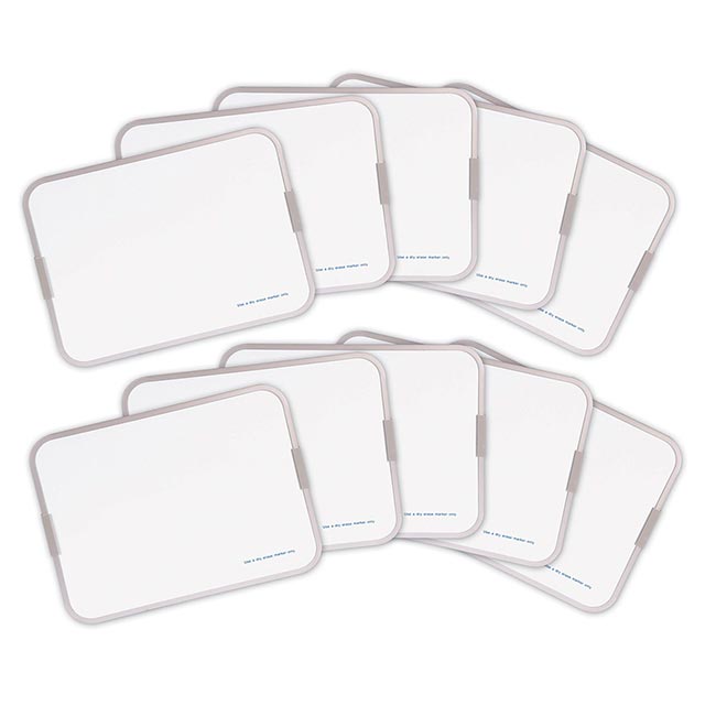 Set de 10 Pizarras 22x30 con Borde Aluminio