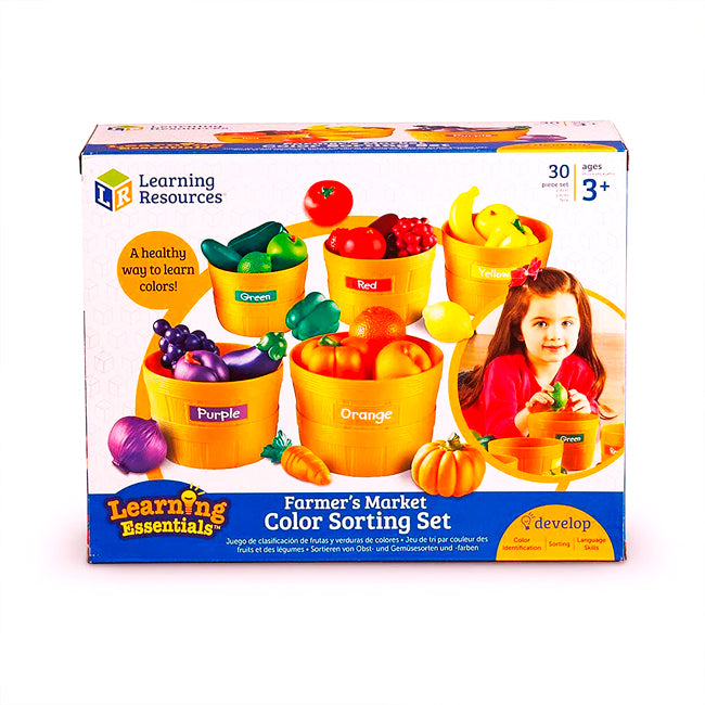 Set Clasificacion de Frutas y Verduras 30 Piezas