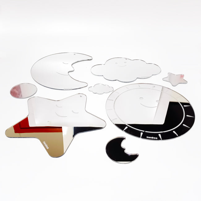 Set de 4 Espejos Bebé