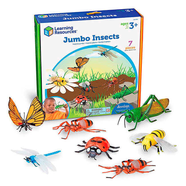 Set de Insectos Jumbo 7 Piezas
