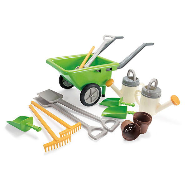Set de Jardinería con Carretilla
