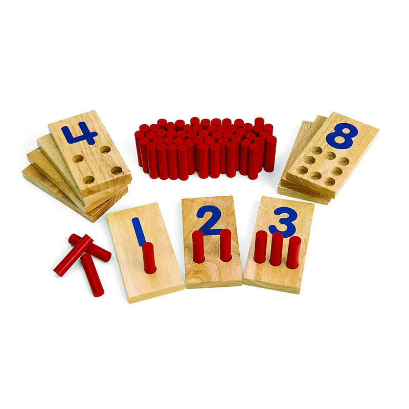 Tableros Numéricos Montessori 65 Piezas
