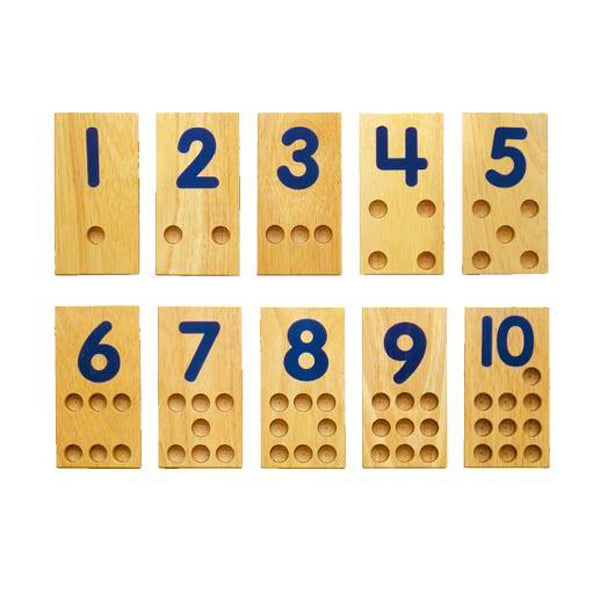 Tableros Numéricos Montessori 65 Piezas