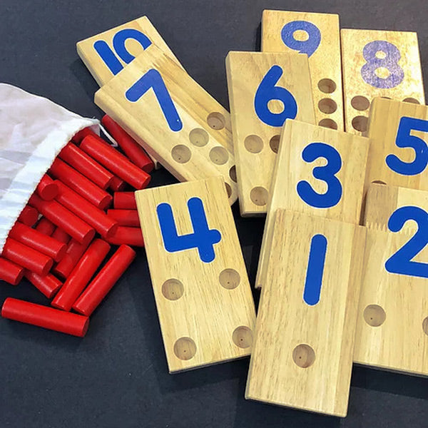 Tableros Numéricos Montessori 65 Piezas