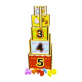 Torre Apilable Encaje Numeros