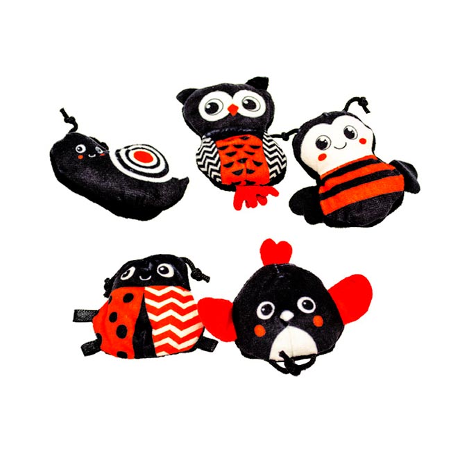 Títeres de Dedo Contraste Visual